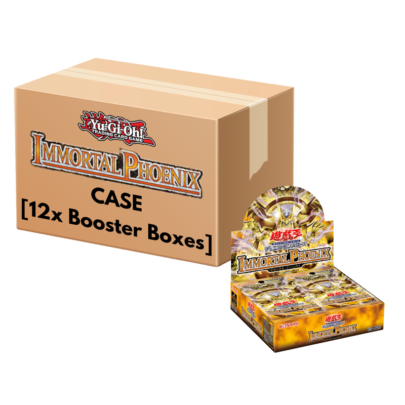 Immortal Phoenix Booster Box Case (12 Boxes) - Ships 01/29/2027