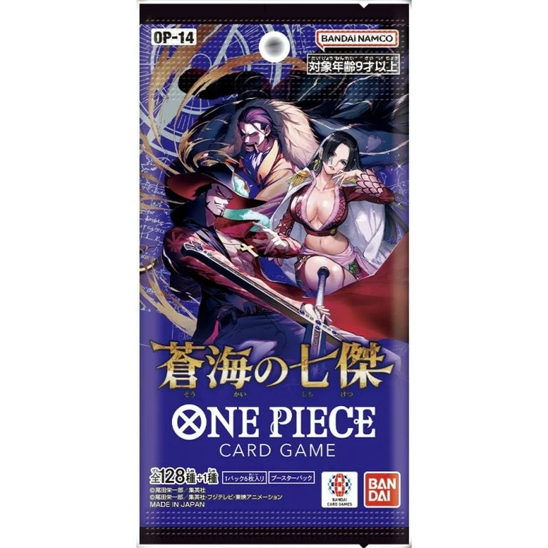 One Piece TCG: "The Seven Heroes of The Blue Sea" Booster Box OP-14 [Japanese] - 24 Packs