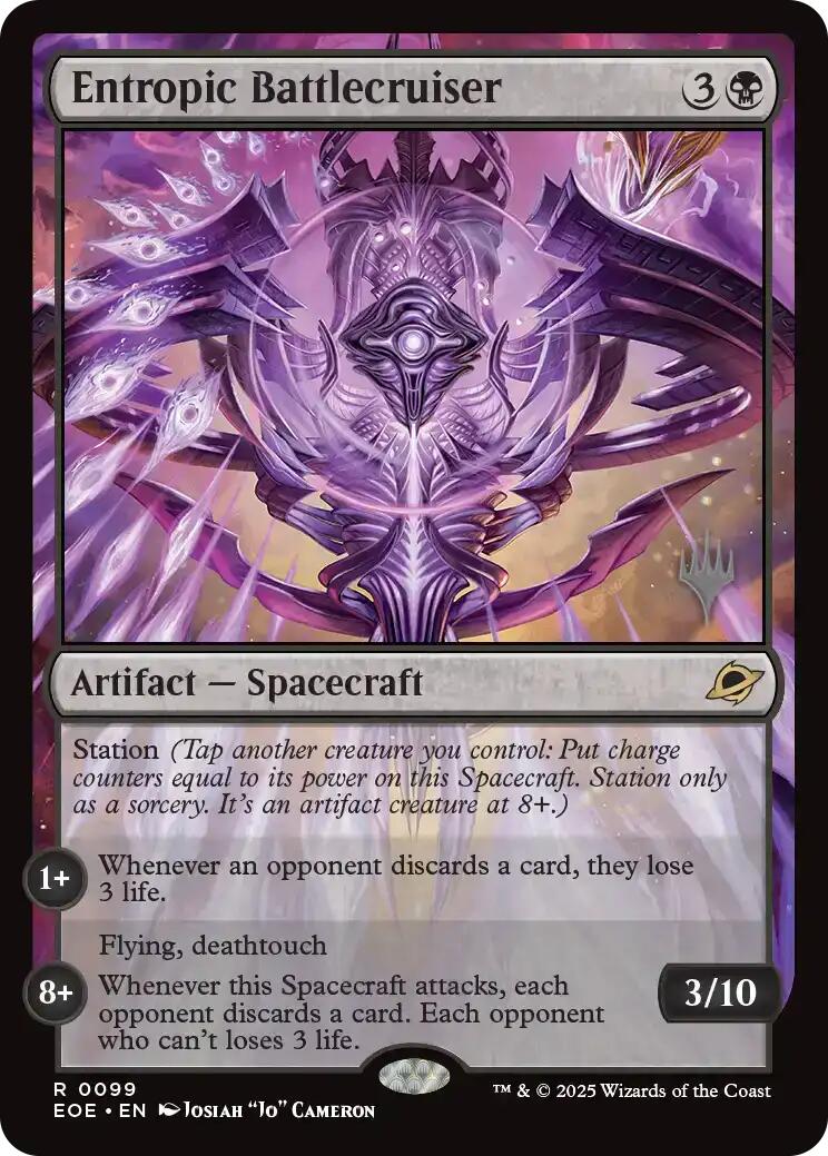 Entropic Battlecruiser (Promo Pack) [Edge of Eternities Promo Pack]