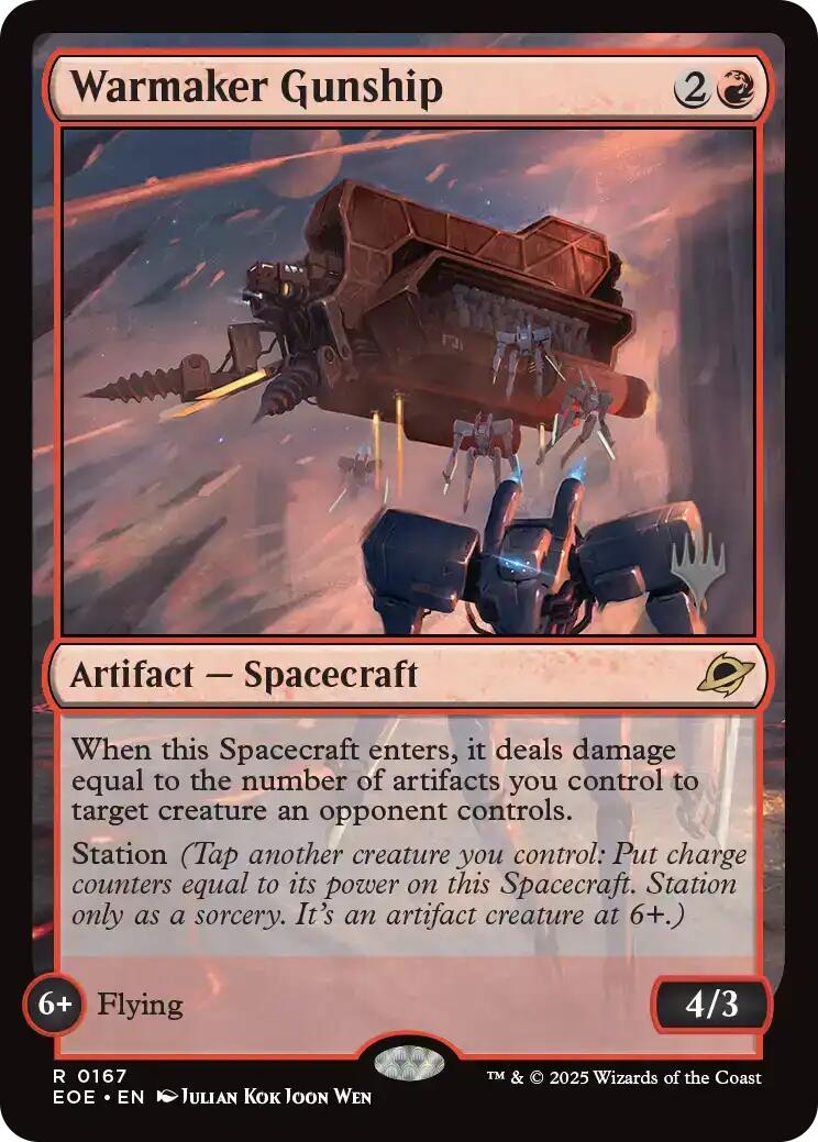 Warmaker Gunship (Promo Pack) [Edge of Eternities Promo Pack]