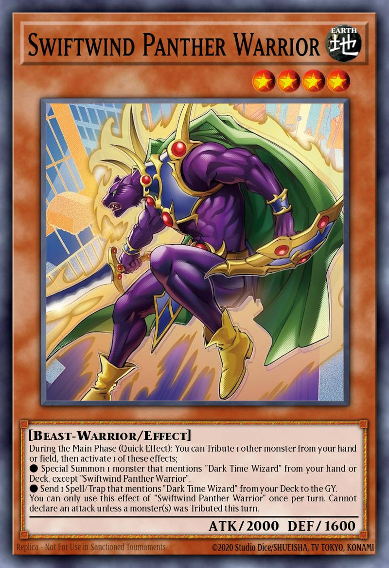 (SR) Swiftwind Panther Warrior BETB-EN001 - Ships 10/8/2026
