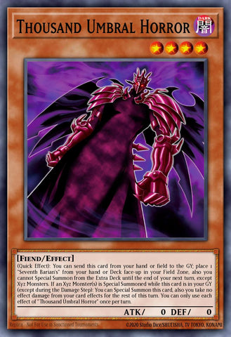 (SR) Thousand Umbral Horror BETB-EN008 - Ships 10/8/2026