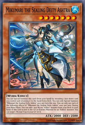 (SCR) Mikumari the Sealing Deity Ashtra BETB-EN012 - Ships 10/8/2026