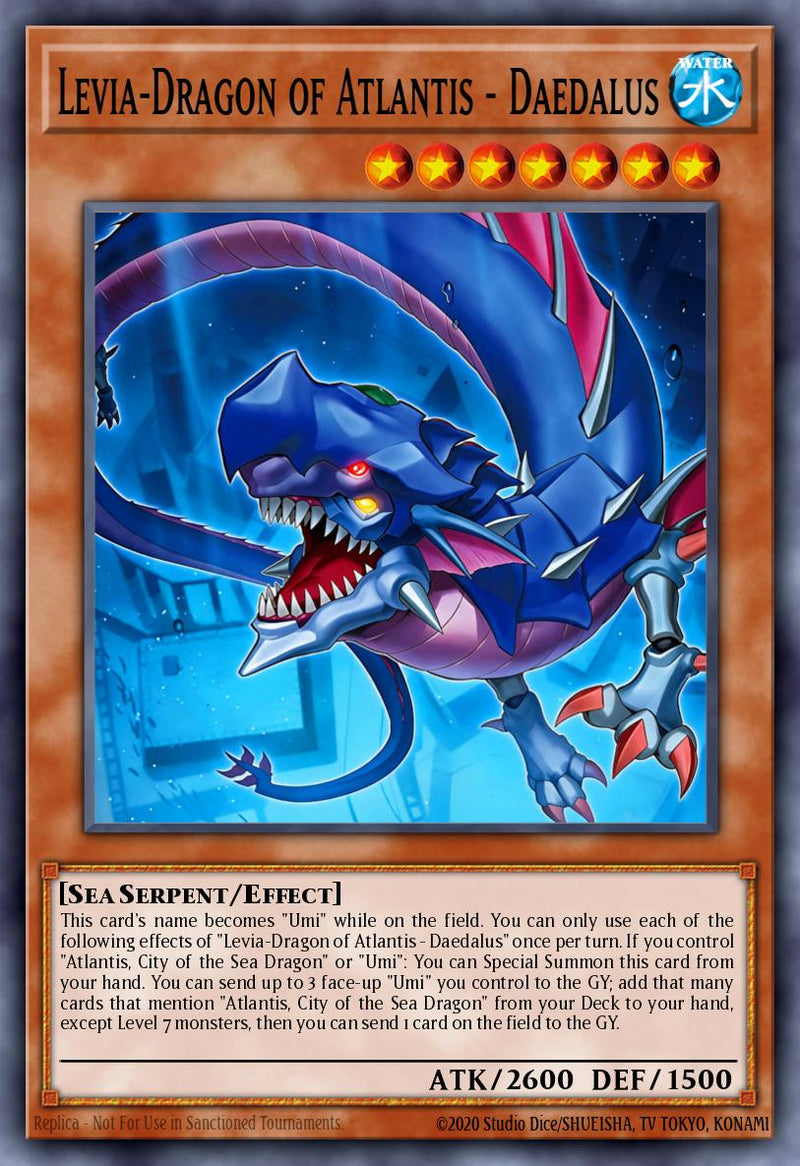 (SCR) Levia-Dragon of Atlantis - Daedalus BETB-EN013 - Ships 10/8/2026