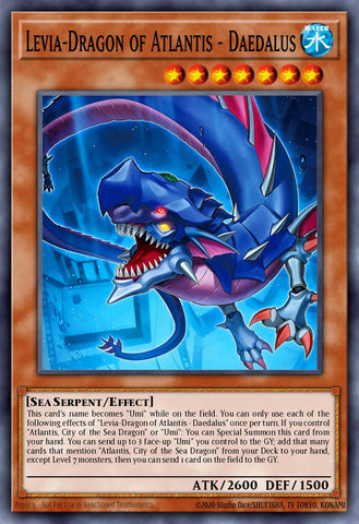 (SCR) Levia-Dragon of Atlantis - Daedalus BETB-EN013 - Ships 10/8/2026