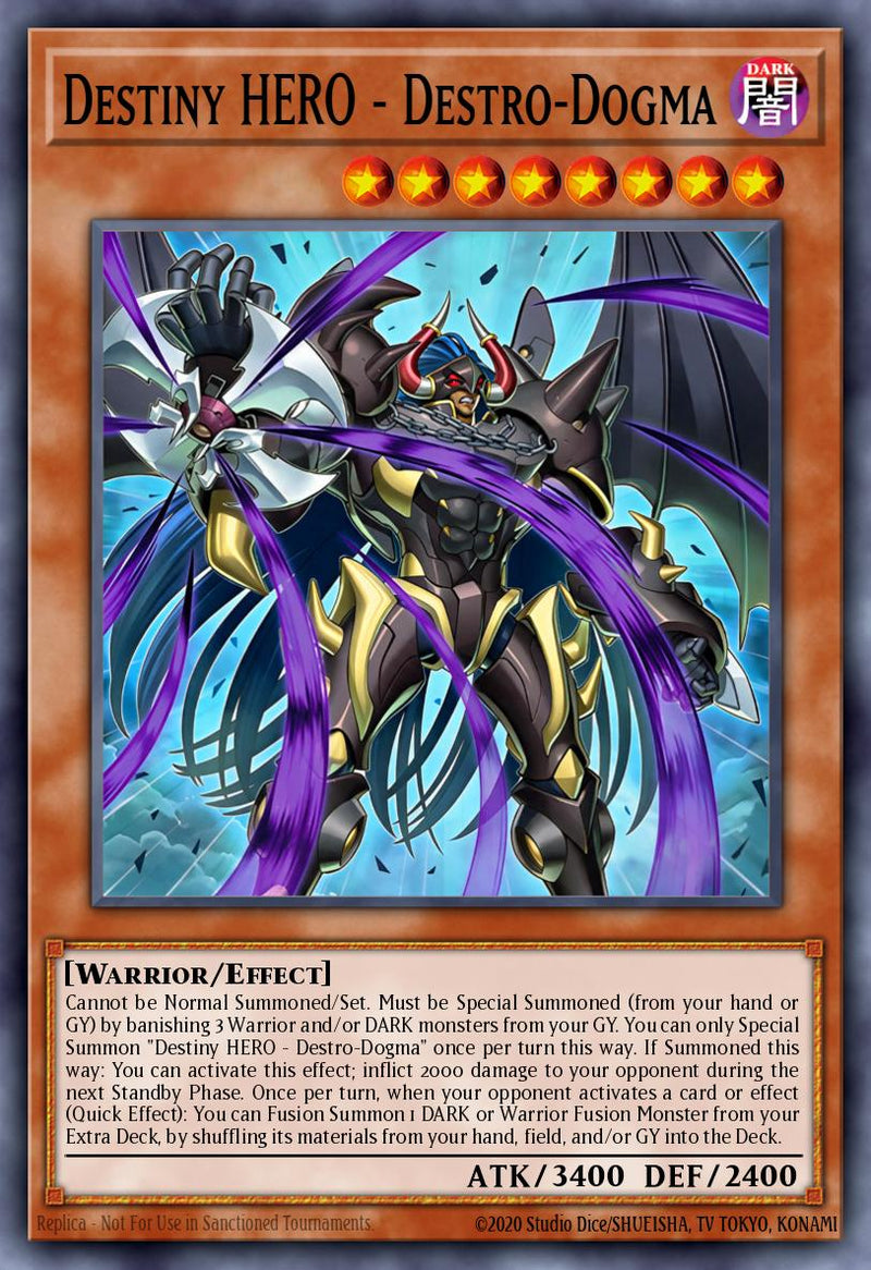(SR) Destiny HERO - Destro-Dogma BETB-EN021 - Ships 10/8/2026