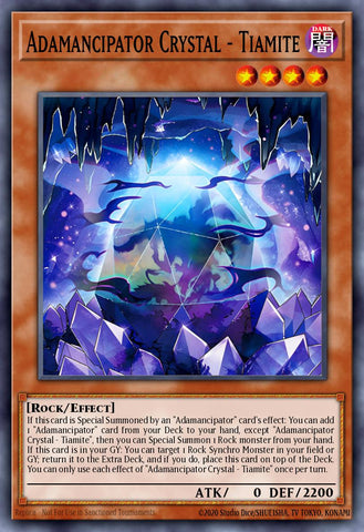 (C) Adamancipator Crystal - Tiamite BETB-EN025 - Ships 10/8/2026