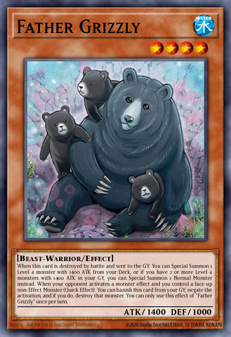 (C) Father Grizzly BETB-EN032 - Ships 10/8/2026