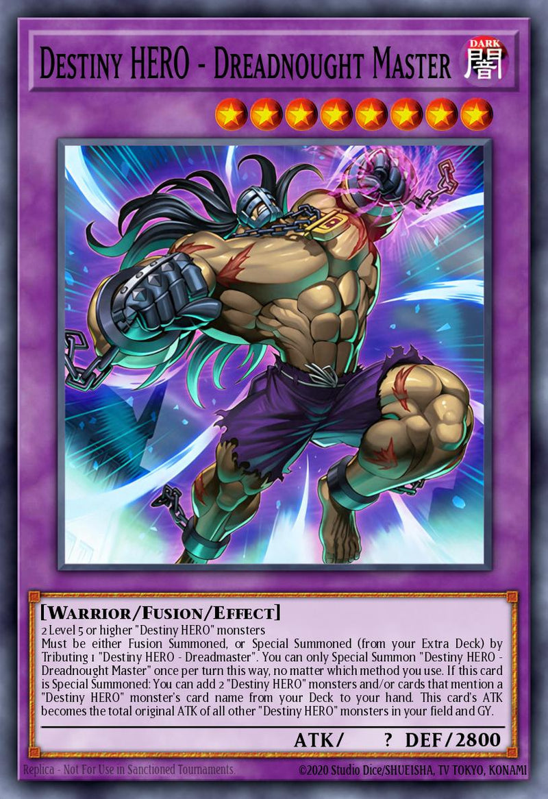 (SR) Destiny HERO - Dreadnought Master BETB-EN037 - Ships 10/8/2026