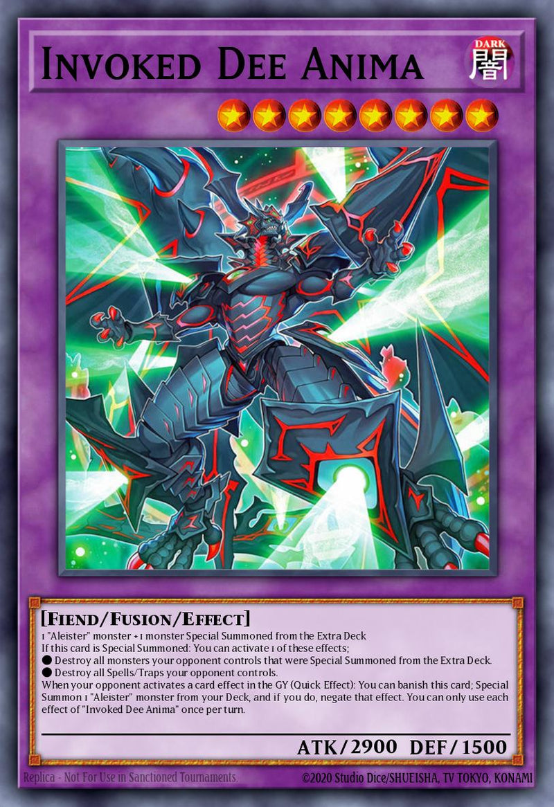 (SR) Invoked Dee Anima BETB-EN038 - Ships 10/8/2026