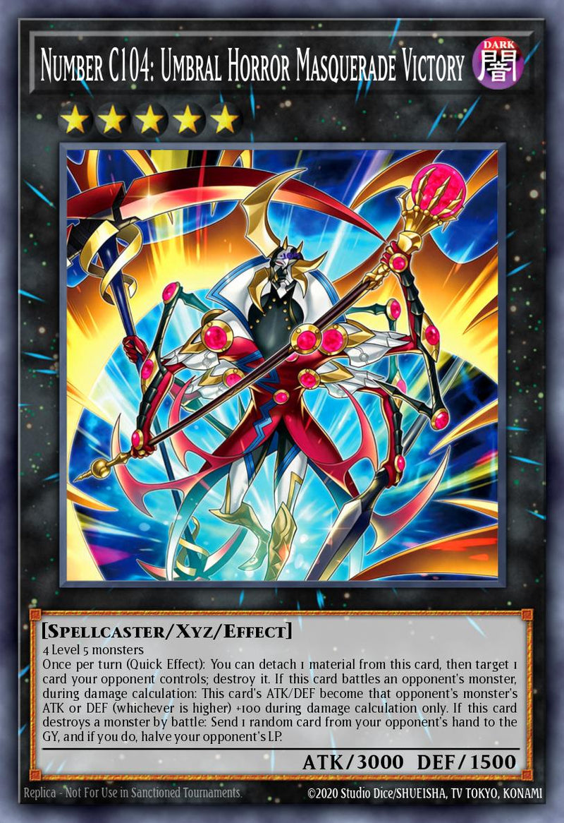 (SR) Number C104: Umbral Horror Masquerade Victory BETB-EN043 - Ships 10/8/2026