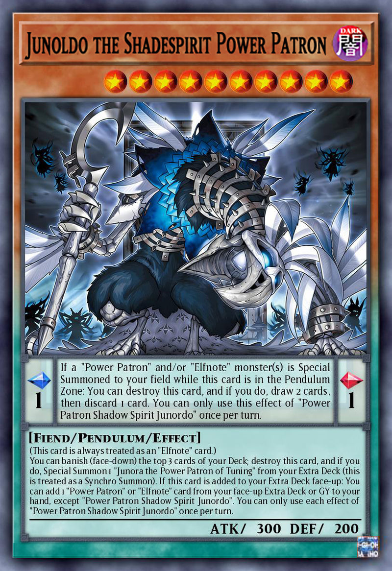 (UR) Junoldo the Shadespirit Power Patron BLZD-EN013 - Ships 5/8/26