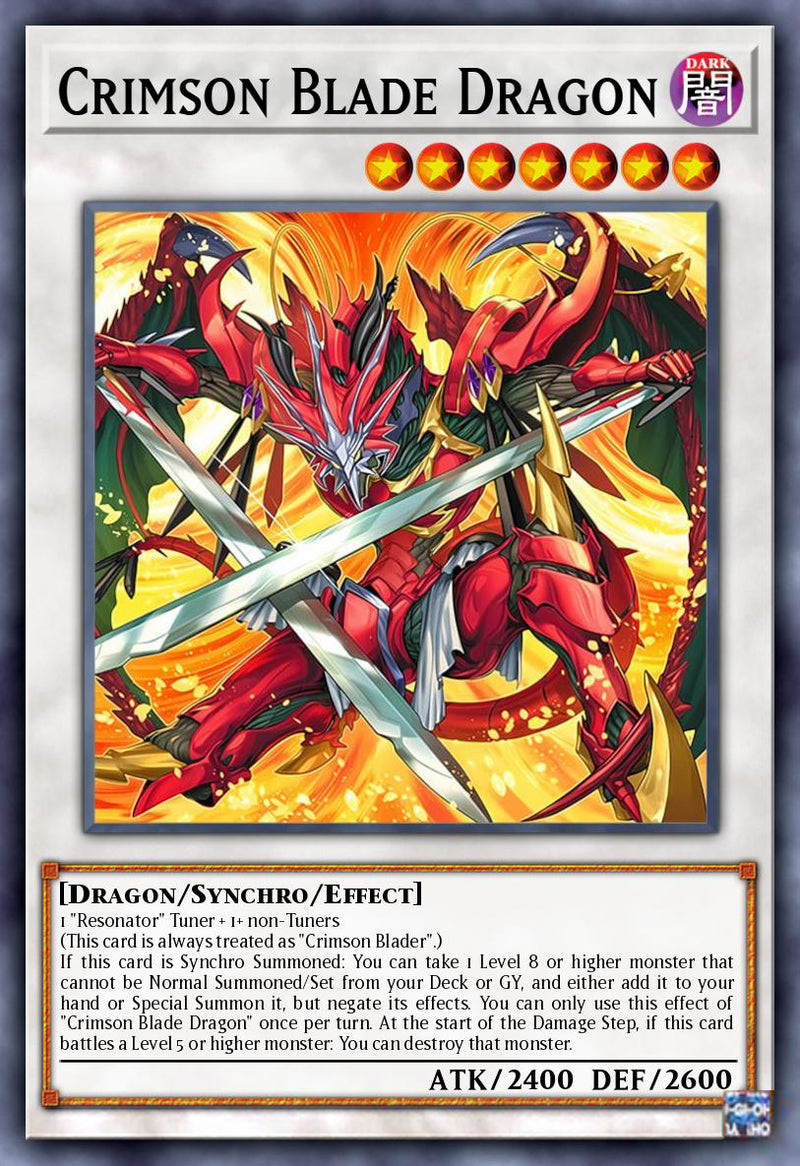 (STARLIGHT) Crimson Blade Dragon BLZD-EN037 - Ships 5/8/26