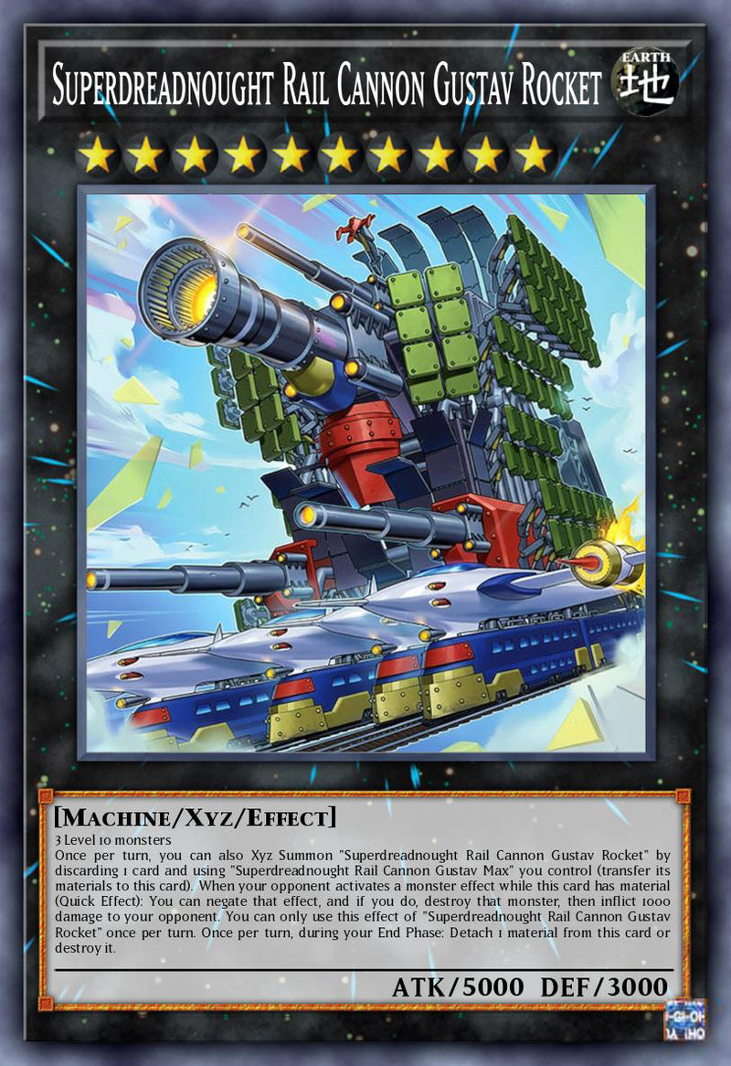 (UR) Superdreadnought Rail Cannon Gustav Rocket BLZD-EN043 - Ships 5/8/26