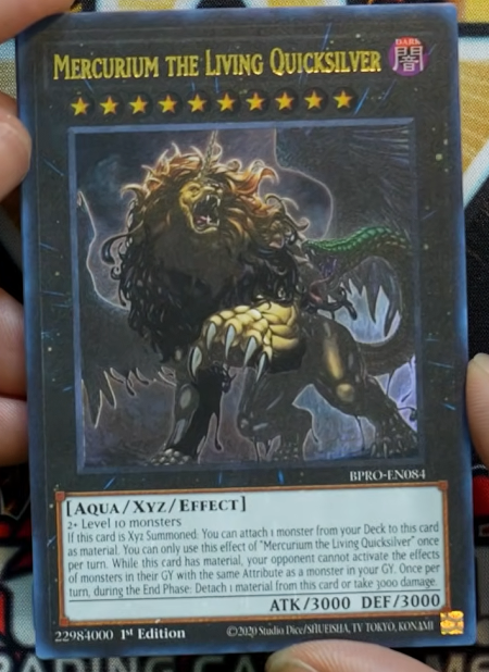 (STARLIGHT) Mercurium the Living Quicksilver BPRO-EN084 - Ships 2/6