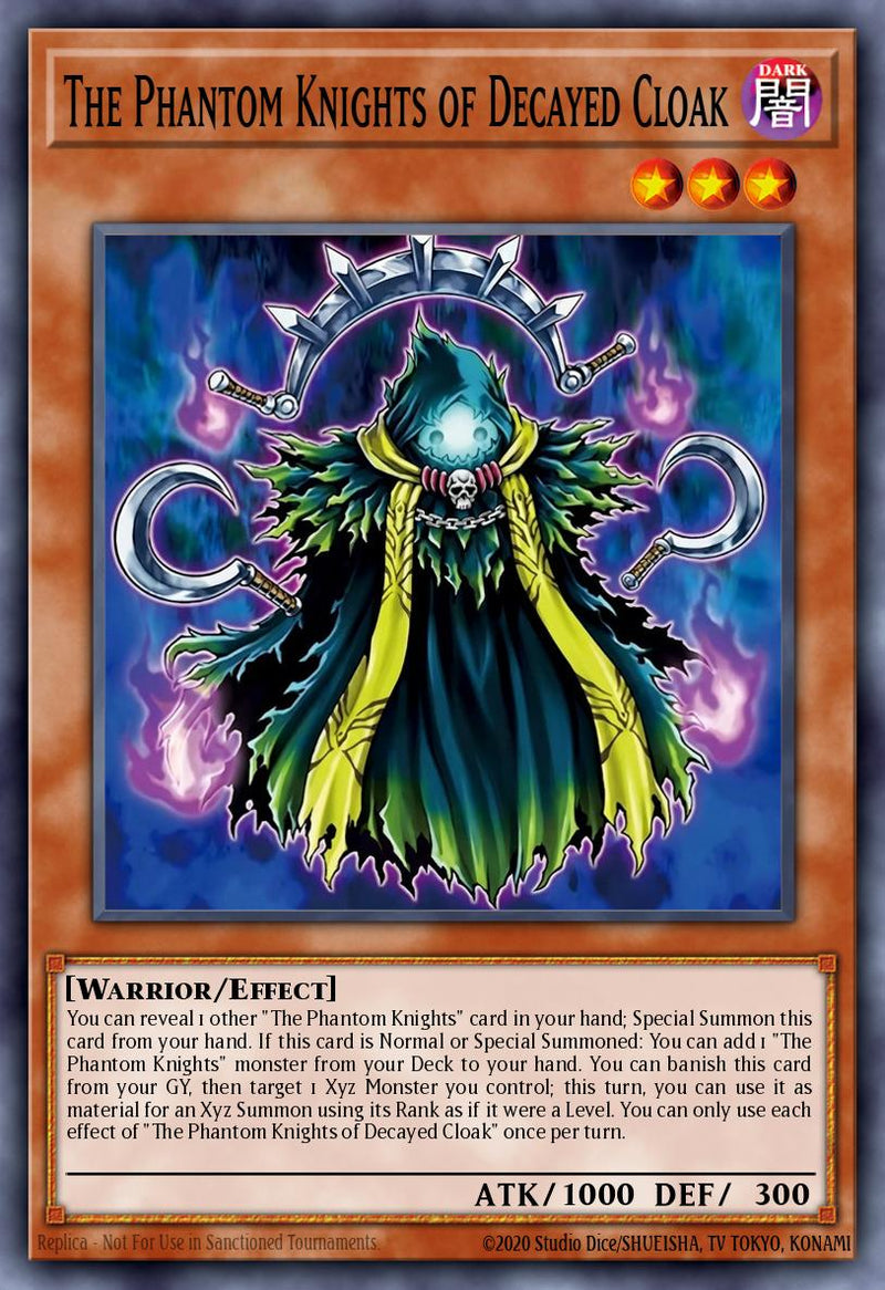 (UR) The Phantom Knights of Decayed Cloak CORI-EN018 - Ships 7/3