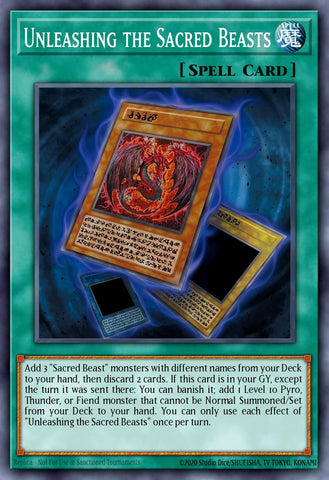(SR) Sacred Beasts Released CORI-EN047 - Ships 7/3