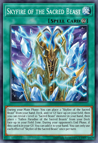 (C) Sacred Beasts Thunderclap CORI-EN049 - Ships 7/3