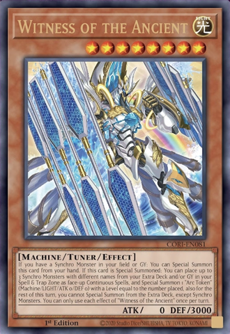 (UR) Witness of the Ancient CORI-EN081 - Ships 7/3