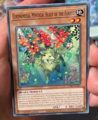 (C) Cerynemesia, Mystical Beast of the Forest CORI-EN087 - Ships 7/3