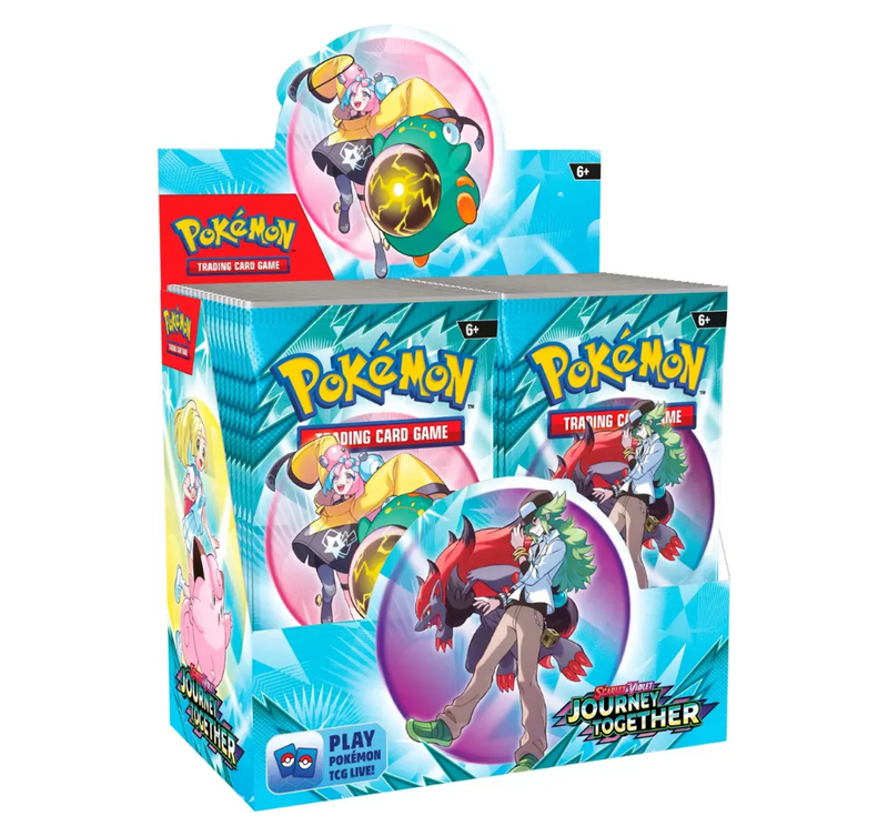 *PRE-ORDER* Pokémon Scarlet and Violet Journey Together Booster Display Box (36 Packs) LIMIT 2 PER PERSON - Ships 3/28/25