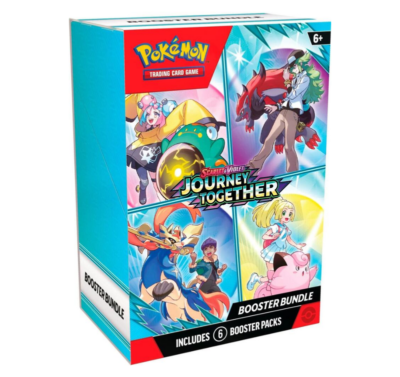 *PRE-ORDER* Pokémon Scarlet and Violet Journey Together Booster Bundle (6 Packs) LIMIT 1 PER PERSON - Ships 3/28/25