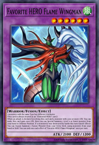 (UR) Favorite HERO Flame Wingman MAMO-EN005 - Ships 9/4