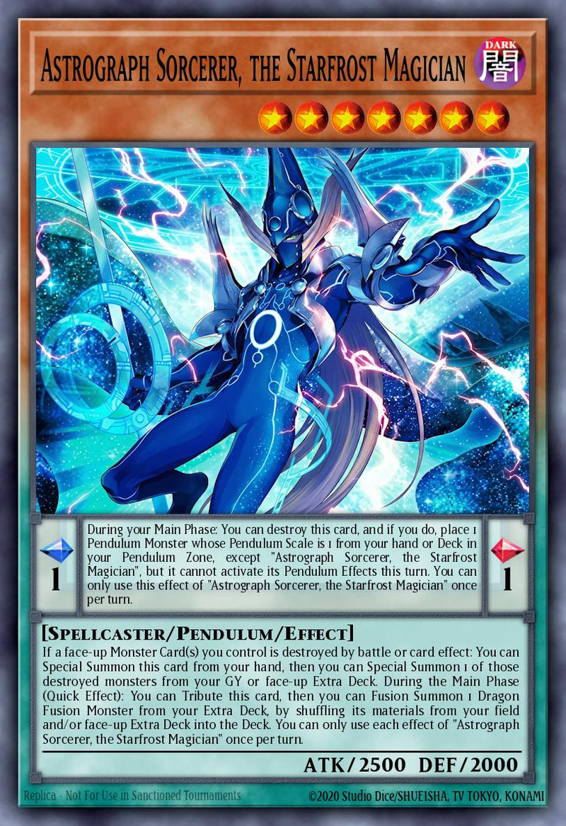 (UR) Astrograph Sorcerer, the Starfrost Magician MAMO-EN015 - Ships 9/4