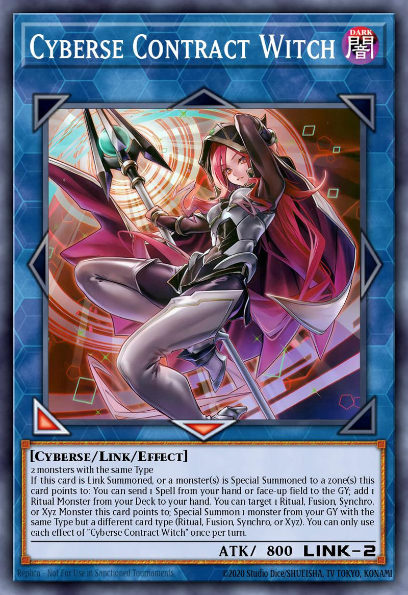 (UR) Cyberse Contract Witch MAMO-EN018 - Ships 9/4