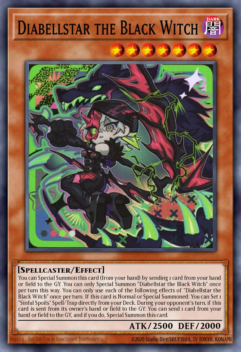 (SCR) Diabellstar the Black Witch MAMO-EN032 - Ships 9/4