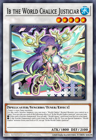 (SCR) Ib the World Chalice Justiciar MAMO-EN034 - Ships 9/4