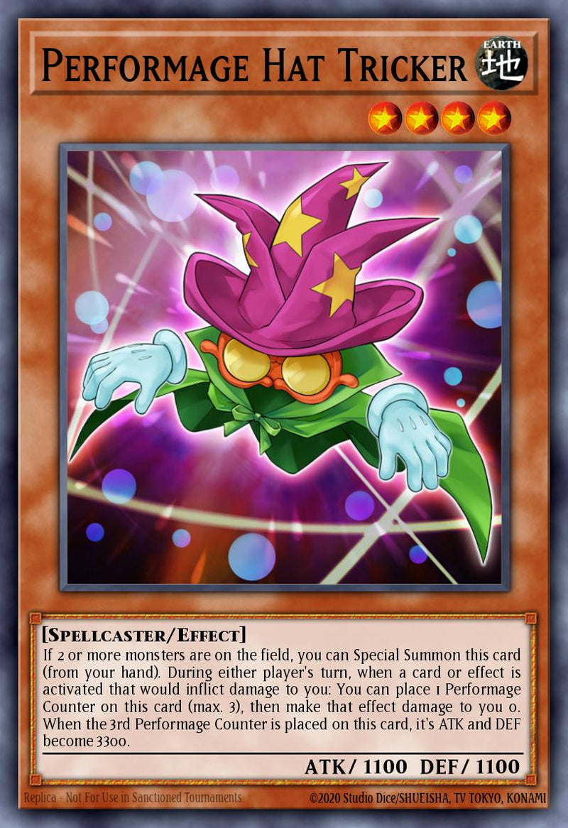 (UR) Performage Hat Tricker MAMO-EN042 - Ships 9/4
