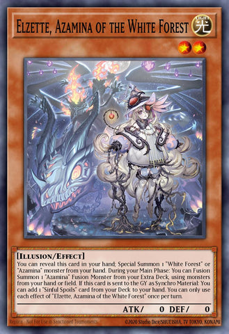 (UR) Elzette, Azamina of the White Forest MAMO-EN054 - Ships 9/4