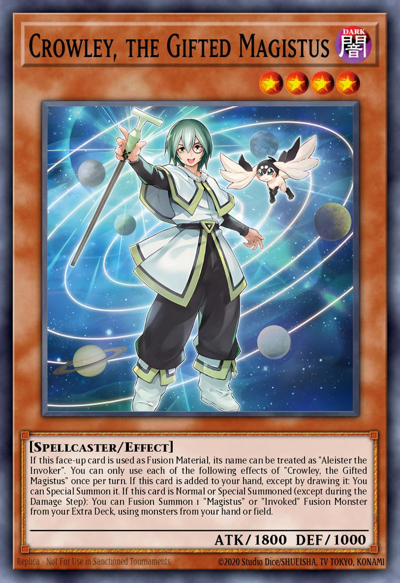 (UR) Crowley, the Gifted Magistus MAMO-EN059 - Ships 9/4