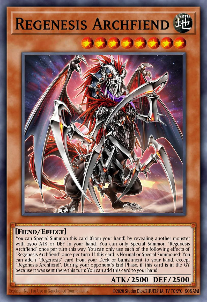 (UR) Regenesis Archfiend MAMO-EN060 - Ships 9/4