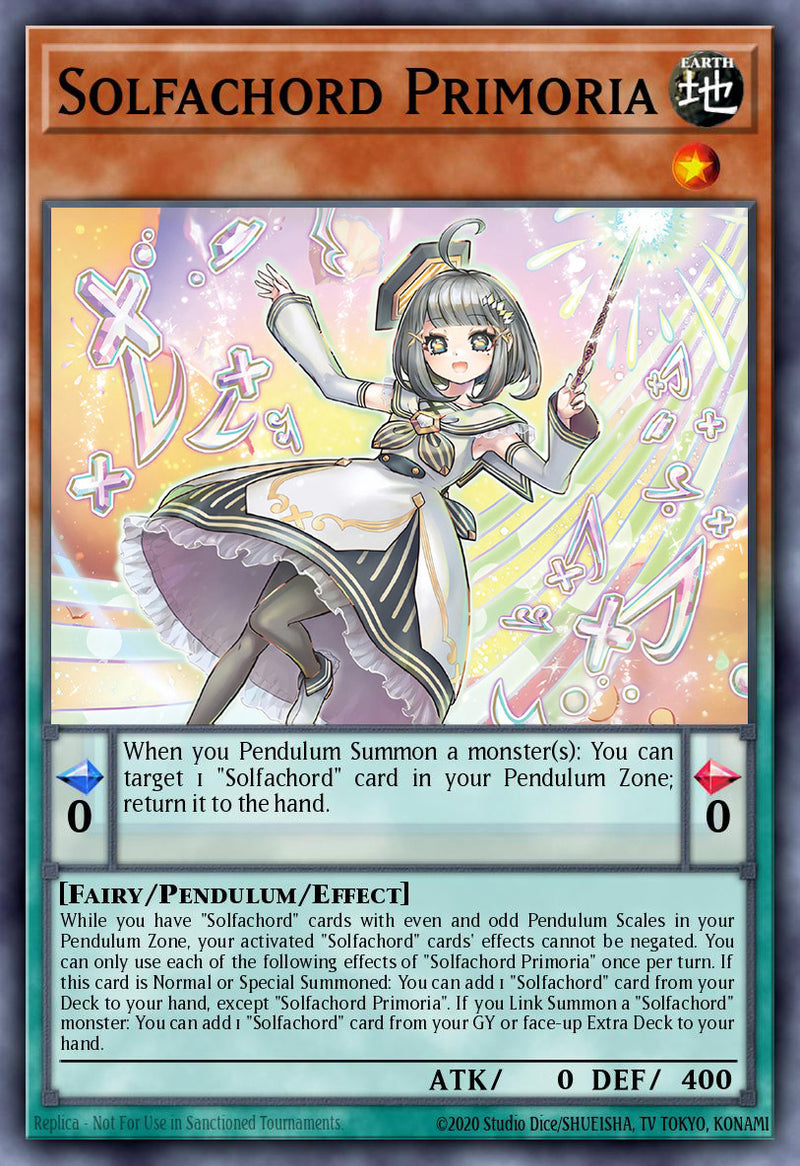 (UR) Solfachord Primoa MAMO-EN066 - Ships 9/4