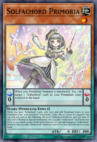 (UR) Solfachord Primoa MAMO-EN066 - Ships 9/4