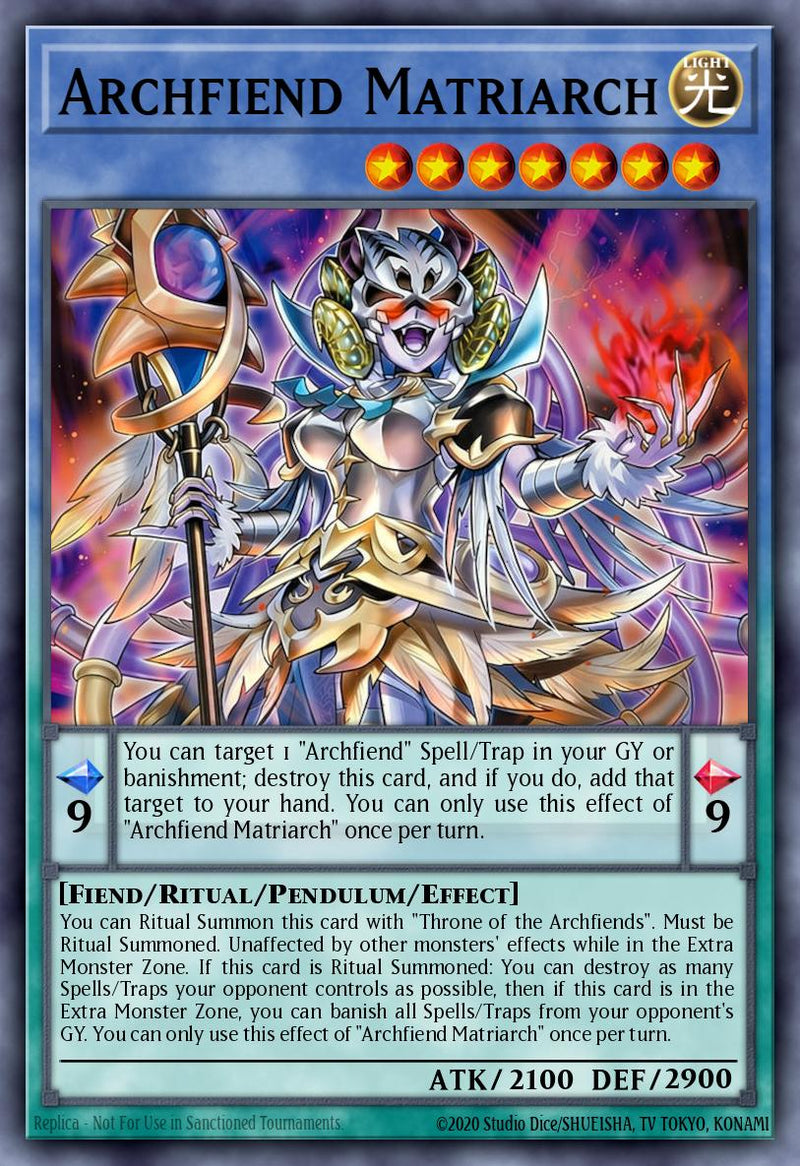 (UR) Archfiend Matriarch MAMO-EN070 - Ships 9/4