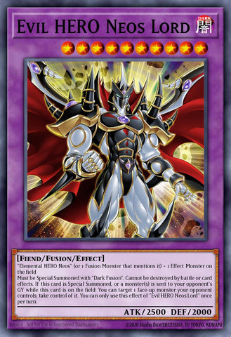 (UR) Evil HERO Neos Lord MAMO-EN076 - Ships 9/4