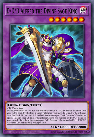 (UR) D/D/D Alfred the Divine Sage King MAMO-EN079 - Ships 9/4