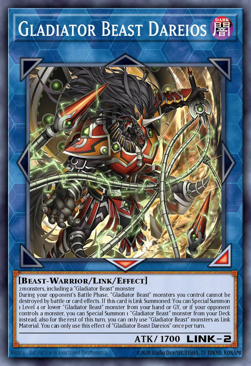(UR) Gladiator Beast Dareios MAMO-EN089 - Ships 9/4