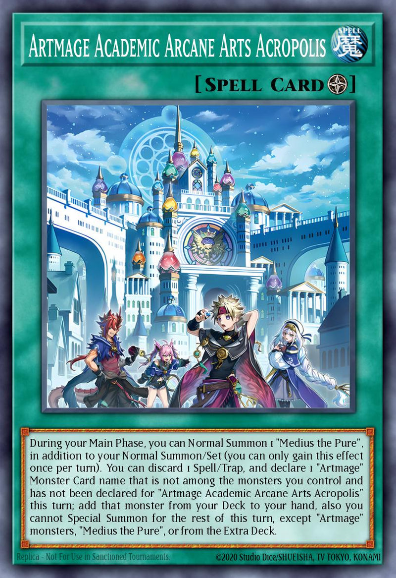 (UR) Artmage Academic Arcane Arts Acropolis MAMO-EN101 - Ships 9/4