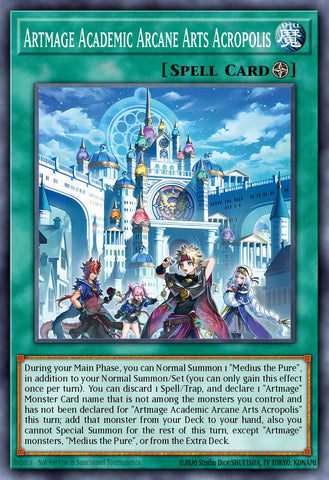(UR) Artmage Academic Arcane Arts Acropolis MAMO-EN101 - Ships 9/4