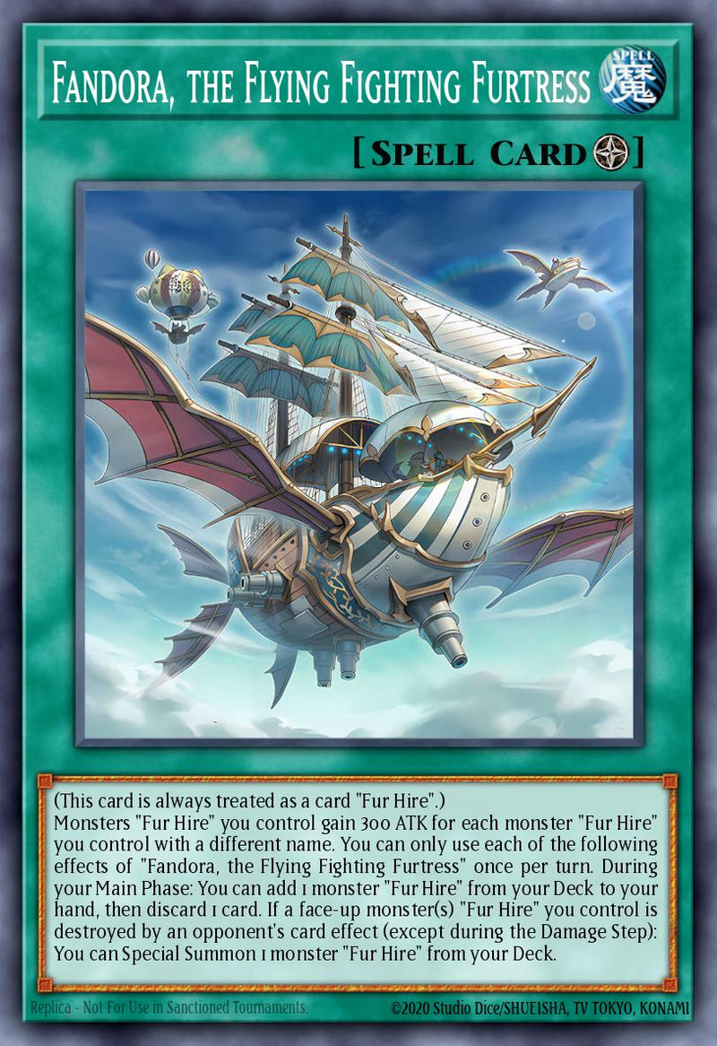 (UR) Fandora, the Flying Fighting Furtress MAMO-EN105 - Ships 9/4