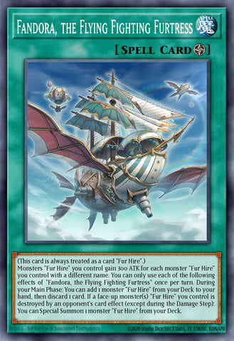 (UR) Fandora, the Flying Fighting Furtress MAMO-EN105 - Ships 9/4