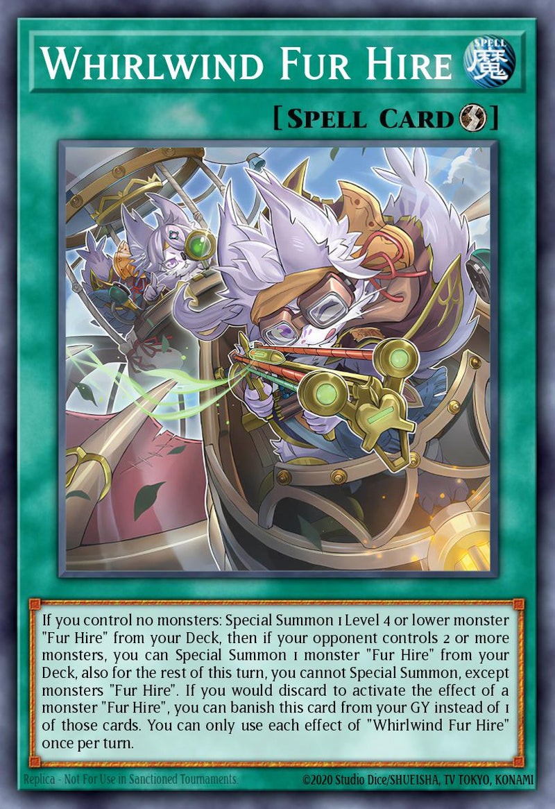 (UR) Whirlwind Fur Hire MAMO-EN106 - Ships 9/4