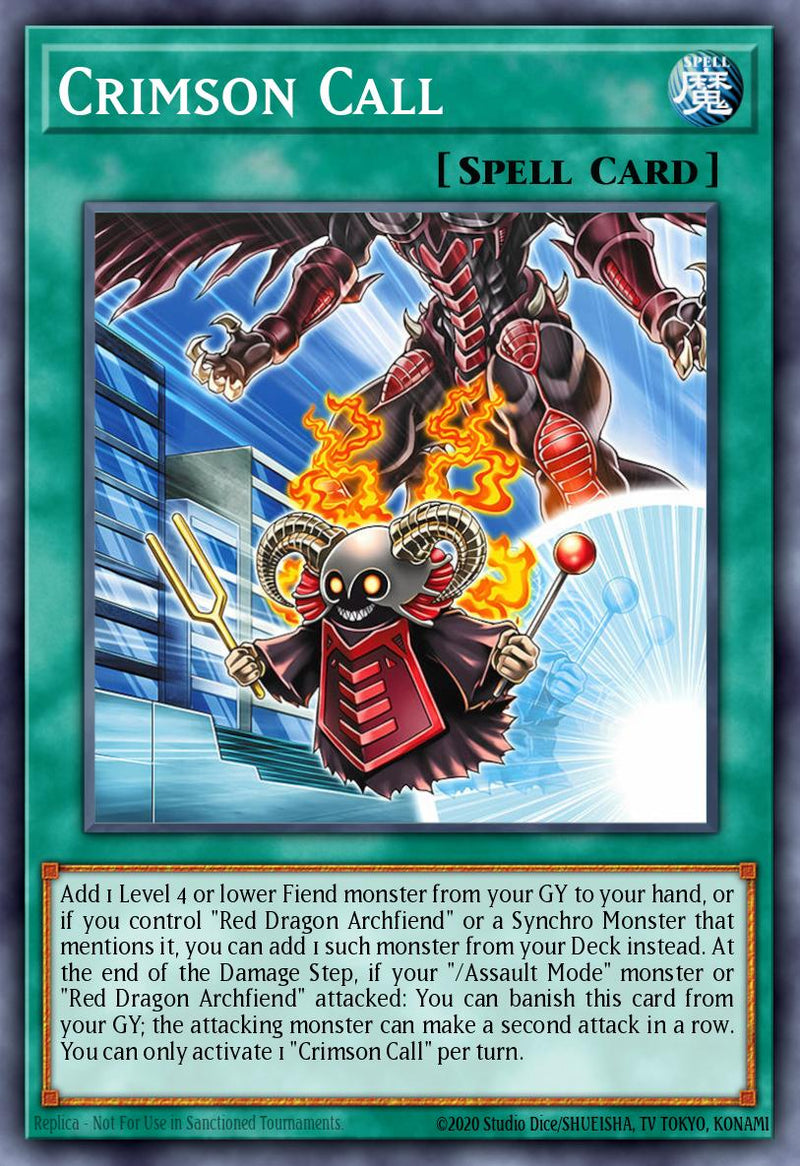 (UR) Crimson Call MAMO-EN109 - Ships 9/4