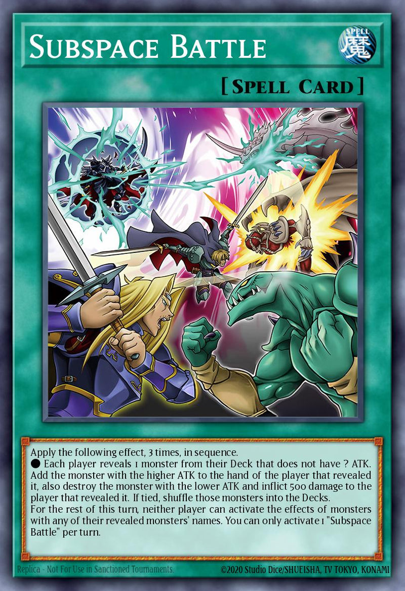 (UR) Subspace Battle MAMO-EN111 - Ships 9/4