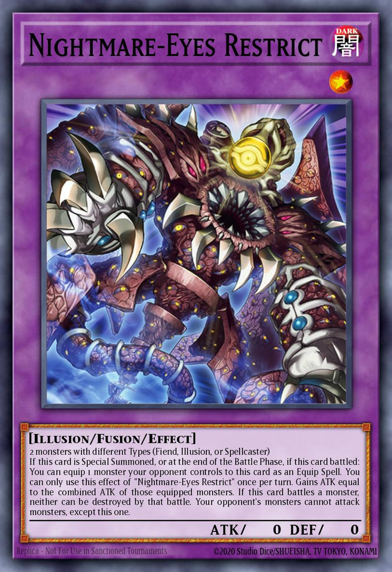 (SCR) Nightmare-Eyes Restrict MAMO-EN122 - Ships 9/4