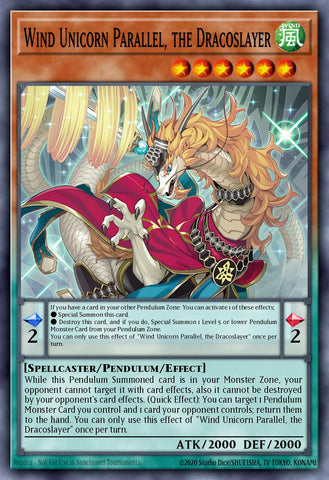(SCR) Wind Unicorn Parallel, the Dracoslayer MAMO-EN125 - Ships 9/4